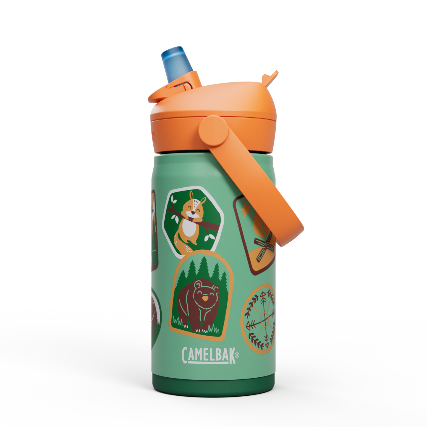 thrivetm-flip-straw-kids-12oz-bottle-insulated-stainless-steel-z1 nswfkxg1wq